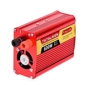 인버터 12V 24V 600W 1500W 2000W 휴대용 자동차 가정용 만능 소켓 부품.