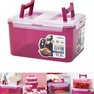 색베임 방지 김치통 사각김치통 코멕스 김장통 3.6L WFLVINU