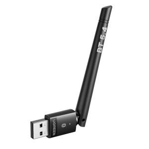 PC용 UGREEN 블루투스 어댑터, 5.4 장거리 동글 수신기 EDR & BLE, Windows 11 / 10 8.1용 플러그 앤 플레이, 헤드폰 키보드 마우스 스피커 프린터용