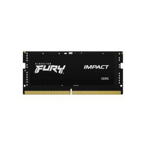 킹스턴 테크놀로지 퓨리 임팩트 8GB 4800MT /s DDR5 CL38 SODIMM XMP 지원 노트북 메모리 싱글 모듈 KF548S38IB-8, 블랙