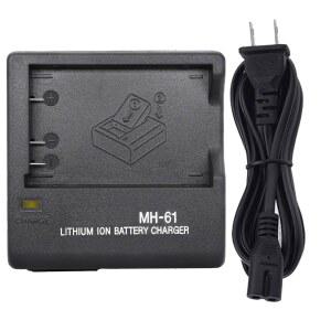 NIKON EN-EL5 배터리용 VORTISCAPE MH-61 고속 배터리 충전기 COOLPIX 3700 4200 5200 5900 7900 P3 P4 P80 P90 P500 P510 P520 P530 P5000 P5100 P6000 S10 카메라와 호환됩니다