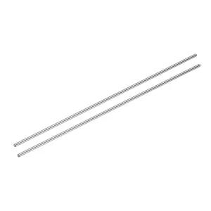 uxcell 2pcs 선형 모션 로드 샤프트 가이드 4mm x 0.157 9.84 케이스 경화 강철 크롬 도금 3D 프린터용