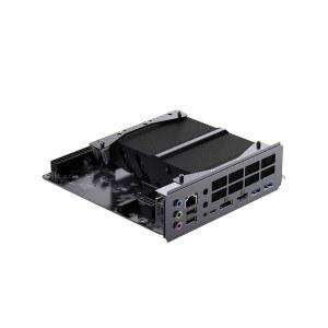 미니포럼 메인보드 BD775i SE 미니 ITX NAS 메인보드, AMD 라이젠 7 7745HX, 8 C / 16 T, PCIe 5.0 x16 슬롯, 듀얼 PCIe4.0 M.2 지원, DDR5,8K 트리플 출력(HDMI /DP USB-C), RJ45 2.5G, USB 3.2