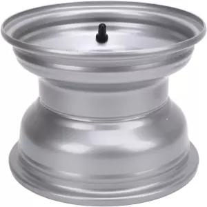 8인치 고 카트 휠 림 18X9.50-8 ATV 고강도 알루미늄 합금 허브 실버 세 개의 구멍 간격 78mm / 3.07인치