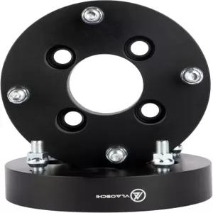 VLAOSCHI 블랙 단조 4x110~4x156 휠 어댑터 1.5인치 12x1.5 스터드 장착 포맨 린콘 랜처 코디악 그리즐리