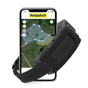 펫세이프 가디언 GPS 2.0 도그 펜스 + 추적 무선 펜스, 10파운드 이상 모든 품종을 위한 신뢰할 수 있는 듀얼 주파수 스몰 칼라 포함. 구독 필요