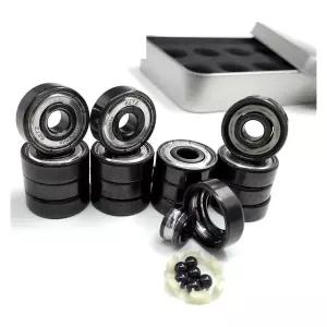 627z 아티스틱 스케이트 베어링 7x22x7mm 6 세라믹 볼 쿼드 롤러 피겨 스케이팅 627 Abec-11 16pcs Si3n4