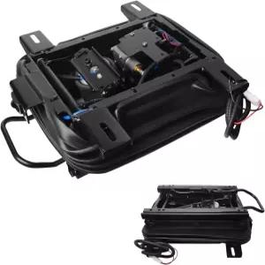 전기 에어 서스펜션 시트 베이스 12V/24V 승차 메커니즘 RV 밴 트럭 트랙터 개조용 펌프 내장(24V)