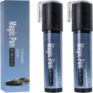 2PCS 매직 카 스크래치 리무버 펜 모든 자동차 2026 신차 페인트 수리 휴대용 자동 색상을 위한 유니버설