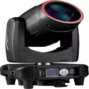 타월룬 미니 250W 빔 무빙 헤드 스테이지 라이트 LED 링 7R 콘서트 결혼식 홀리데이 파티 이벤트