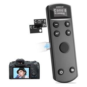 캐논 카메라용 리모컨 EOS RP R R5 R6 M50 M50 II 6D MARK 77D 850D 800D 레벨 T7I T8I 90D용 OLED 화면을 갖춘 충전식 무선 셔터 출시; BR-E1 대체