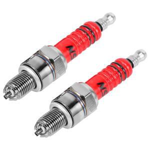 레이싱 3 전극 점화 플러그 A7tc 2개 팩50Cc 110Cc 125Cc Atv 스쿠터 자전거 고 카트용