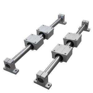 광축 가이드 레일 슬라이딩 25x1500MM 궤도 원통형 지지대 목공 공작 가이드레일