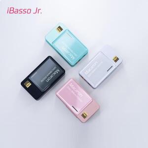 iBasso Jr.Macaron HIFI 휴대용 USB DAC 헤드폰 앰프 듀얼 CS43131 칩셋 디코더 4.4mm/3.5mm PCM