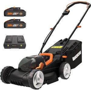 36V40V MAX 34cm Cordless 블루 아리 영국 잔디깎는기계 전동 0Ah