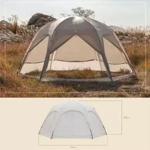 텐트 에버닌 메리 베이지 4인 미니멀 감성 돔 쉘터 캠핑 KECP9TW-05 kd1