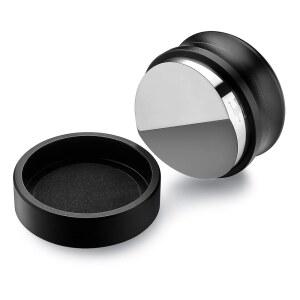Normcore 58.5mm 커피 유통 도구 - 58mm 포타필터용 에스프레소 레벨러 바리스타 액세서리 조절 가능한 깊이 스테인리스 스틸 베이스 유통업체 스탠드