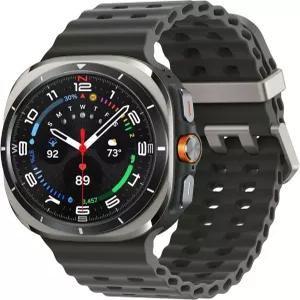 SAMSUNG 갤럭시 워치 Ultra 47mm AI 스마트워치 티타늄 그레이 블랙 밴드