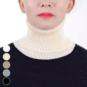 [룽스_66]겨울 넥워머 베이직 페이크목티 니트 목폴라