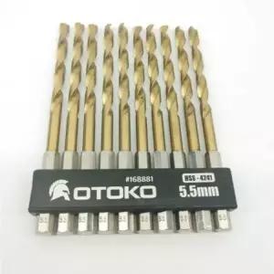 [골드스마일]티타늄 코팅 철 임팩 드릴 비트 5.5mm 1 개