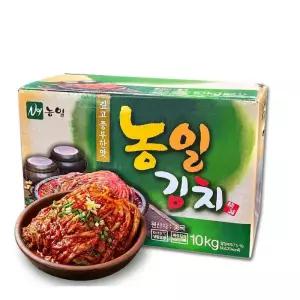 농일 수입김치 10kg 중국산 포기김치 식당용 가정용 업소용 (일반 박스)