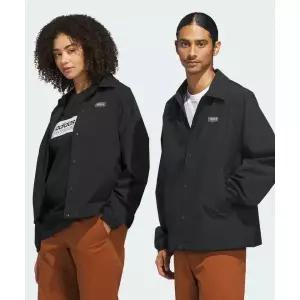 [국내정품] 아디다스 ADIDAS 스케이트보딩 코치 자켓 재킷 - 블랙 KC6318 142000