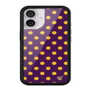 Wildflower Cases - Compatible with iPhone 17 | Protective Black Bumper, 6.5ft Drop Test Certified, W