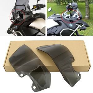 R1200GS R 1200 GS 어드벤처 20042013 호환용 투명 연기 오토바이 앞 유리 윈드 스크린 환기 플레이트 측면