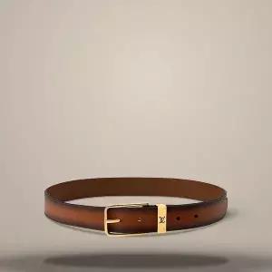 [LOUIS VUITTON]루이비통 패티네이티드 벨트 브라운 35mm 157105123
