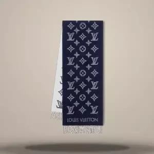 [LOUIS VUITTON]루이비통 모노그램 섀도우 스카프 네이비블루 M79186 157105229