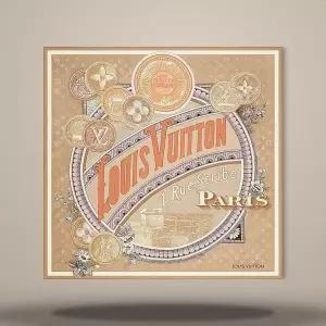 [LOUIS VUITTON]루이비통 메르뵈이외즈 스퀘어 90 듄 베쥬 157105465