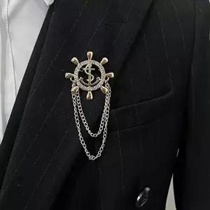 정장브로치 정장 앵카 브로치 부토니에-WFMYK57