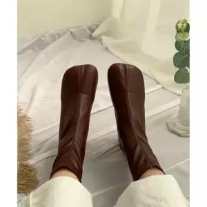 친절한탄씨 발목구두 힐 미들힐 여성부츠 부츠힐 발목 봄부츠