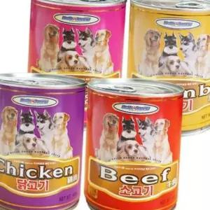 헬로도기 캔 간식 400g X5개 전견용 강아지 통조림