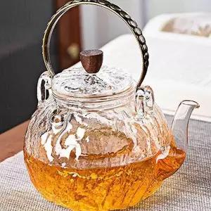 [콩심팥심]800ml 내열유리차주전자 유리주전자 티포트 찻주전자