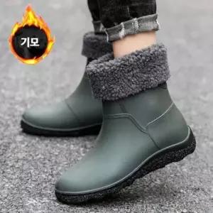 남자 방한부츠 털안감 털부츠 기모안감 방한화 남자신발