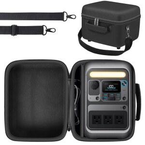 ANKER SOLIX C300 휴대용 발전소용 ANKHOH 케이스 충전 케이블 및 액세서리용 배터리 태양광 발전기 보관함 박스 전용 (ANKER C300용)