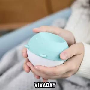 MY LED미러 충전손난로 USB손난로