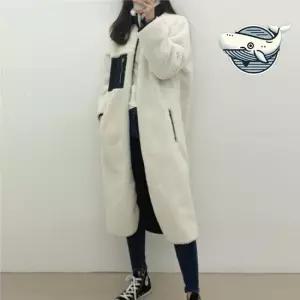 커플 후리스 롱코트 겨울 아우터 포근한 여성아우터 여자패딩 점퍼 여성패딩