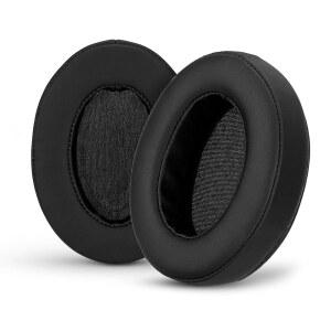 ATH M50X M50BT 스틸시리즈 아크티스 프로 와이어리스 및 스텔스 600 HYPERX 클라우드 AKG SHURE 필립스 기타 헤드폰 메모리 폼 이어 패드 쿠션 블랙 오벌용 브레인웨이즈 교체 이어패드
