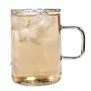 예쁜컵 맥주잔 물컵 유리잔 손잡이유리컵 500ml 4세트
