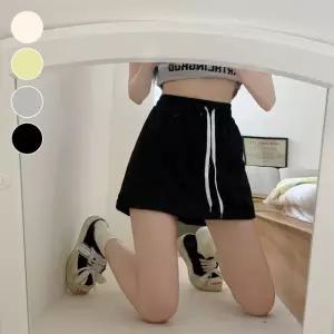 여성 캐주얼 허리밴딩 날씬해보이는 패션 치마바지 홈웨어치마바지 (WDC0B0A)