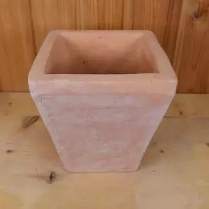 화분 사각형 테라코타 빈티지 20x21cm