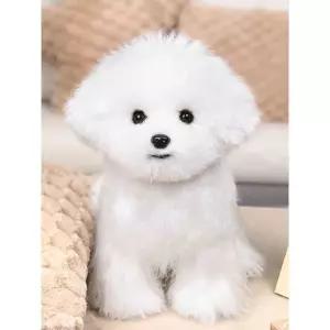 푸들인형 진짜같은 비숑 인형 강아지 뽀글이
