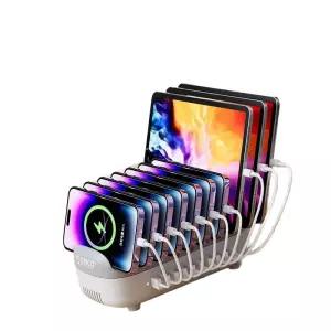10포트 충전기 고속 USB 허브 멀티포트 스테이션 동시 급속충전 어댑터