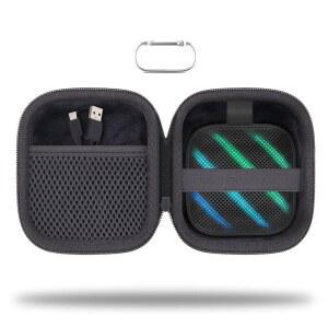 ANKER 사운드코어 붐 고 3I 휴대용 블루투스 스피커 하드 보호 케이스 여행용 케이스 교체용 CO2CREA (블랙 케이스)