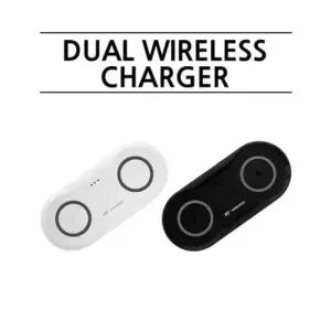 무선충전기 MPLUS 듀얼 고속 10W MW-T200Q