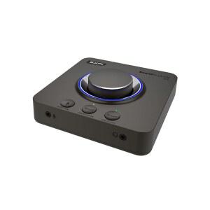 CREATIVE SOUND BLASTER X4 HI-RES 24BIT 헤드셋 라인 /192KHZ DAC 멀티 카드, 슈퍼 개별 외장 앰프 입력, 사운드 서라운드, 7.1 및 마이크 옵티컬 PC와 USB 맥용 채널, X-FI,