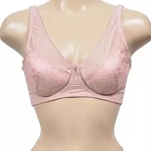 [럭센스]럭센스 레이스 풀컵 노와이어 B컵 브라 볼륨업 여자-WD6BA70