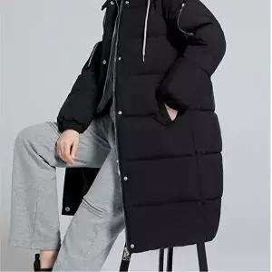 여자 겨울 모자달린 Padding 롱파카-WD6A6AC